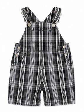 Gymboree Toddler Boy Shortall Set Size 12-18 Months Dark Blue Gently Used